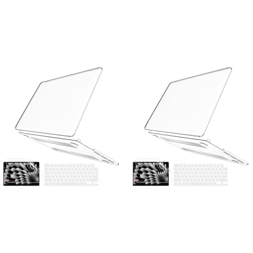 ZORBES® Laptop Cover Compatible with 15 Inch MacBook Air M4 A3241 M3 A3114 M2 A2941 2025 2024 2023 Release Hard Shell Case with Keyboard Screen Clear Plastic Protector 2 PCS ZORBES® Laptop Cover Compatible with 15 Inch MacBook Air M4 A3241 M3 A3114 M2 A2941 2025 2024 2023 Release Hard Shell Case with Keyboard Screen Clear Plastic Protector 2 PCS